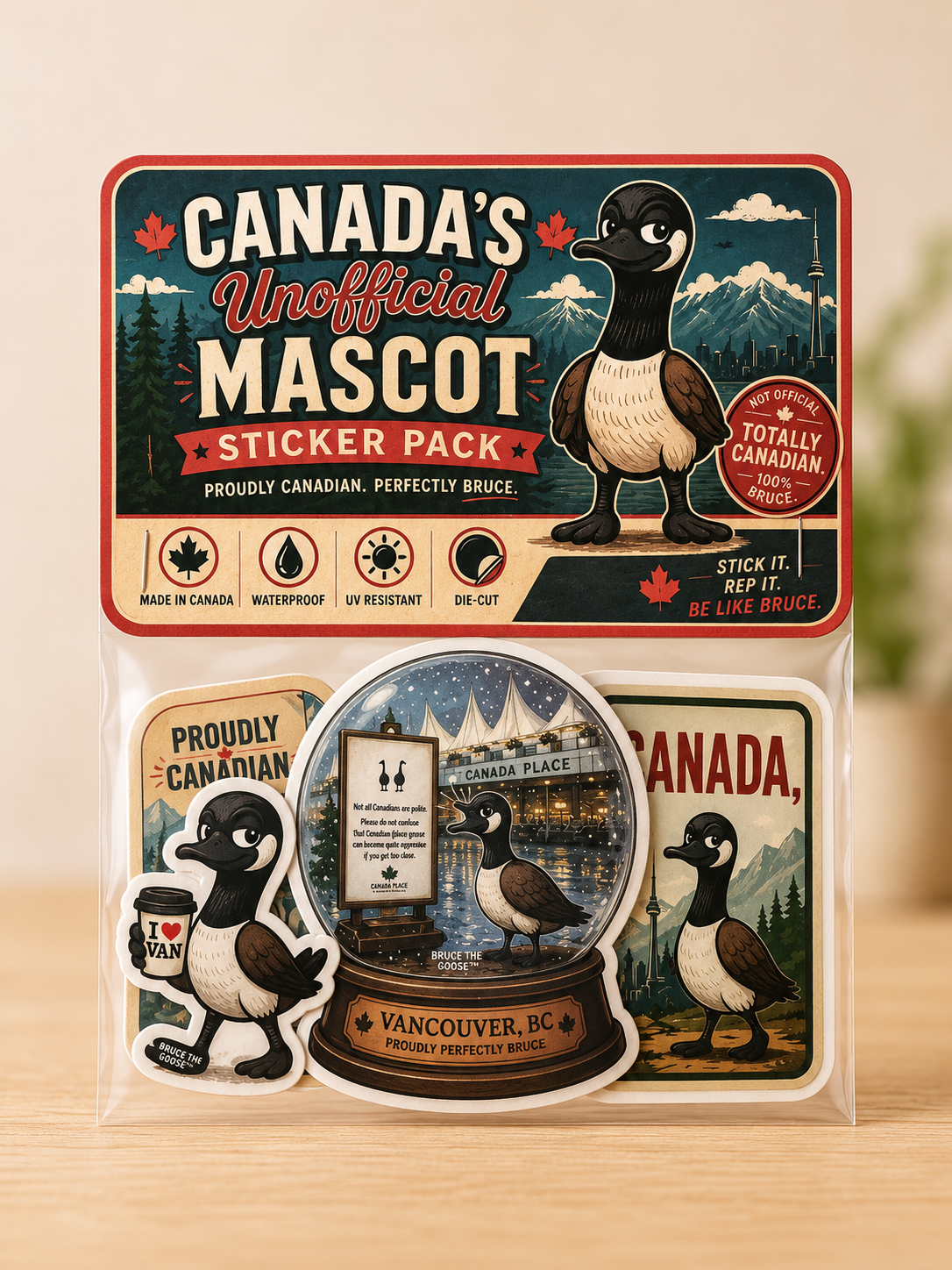 Canada's Unofficial Mascot Sticker Pack