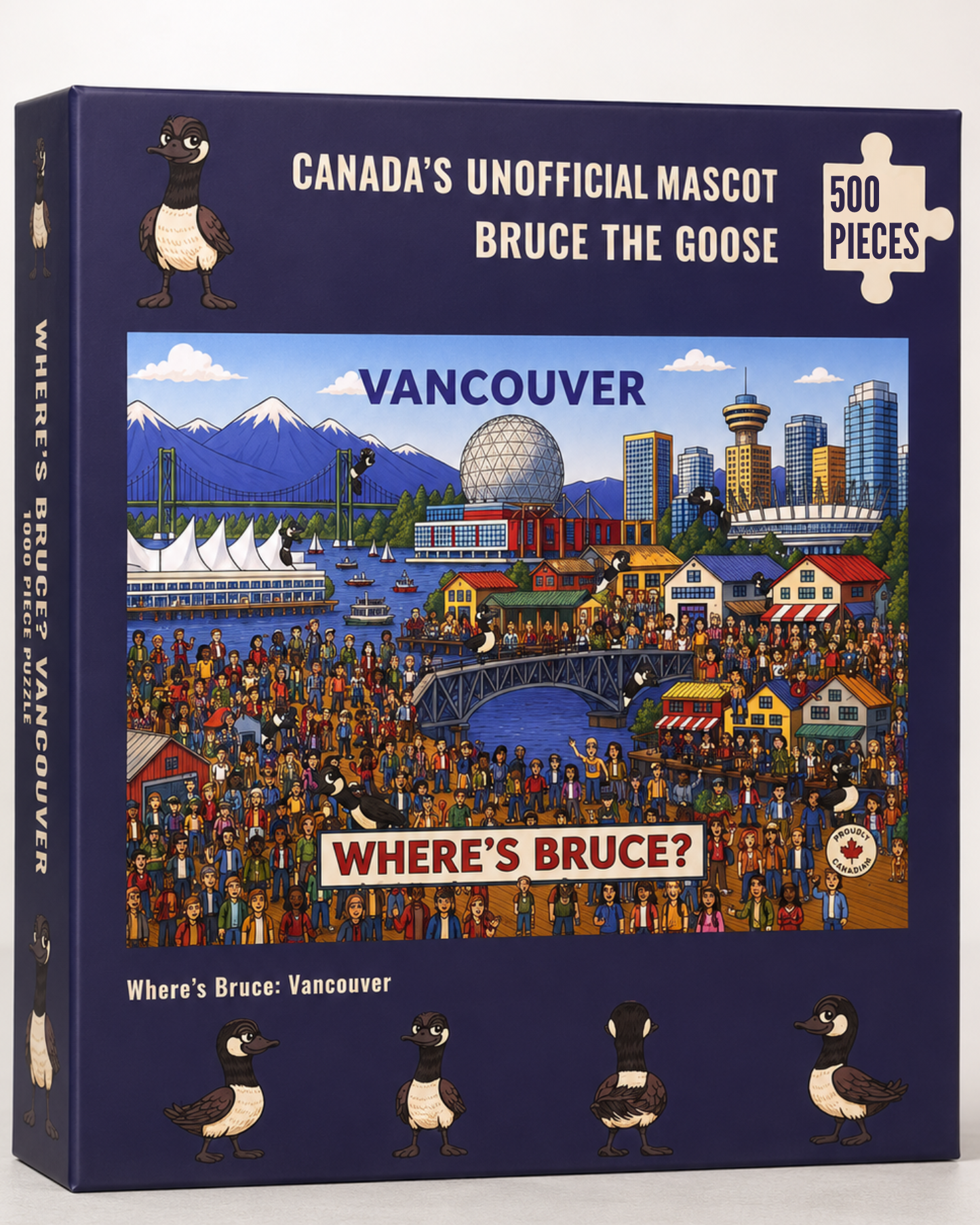 Where's Bruce Jigsaw Puzzle - Vancouver Edition