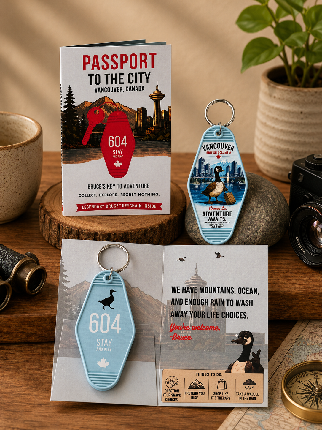 Vancouver Vintage Hotel Key Collection