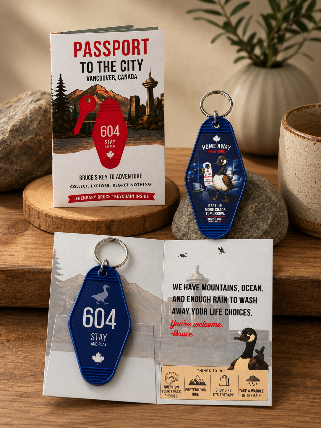 Vancouver Vintage Hotel Key Collection