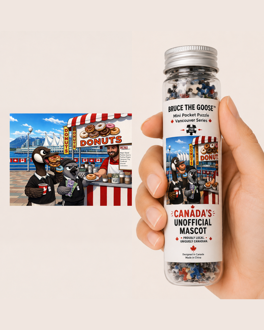 Donut Stand Bruce Mini Puzzle 150 pieces