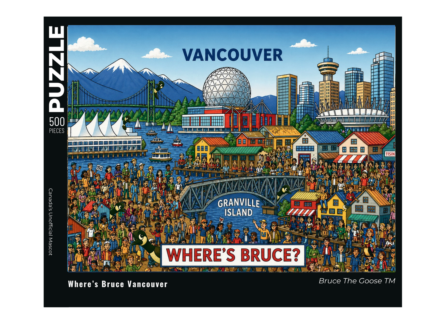 Where's Bruce Jigsaw Puzzle - Vancouver Edition