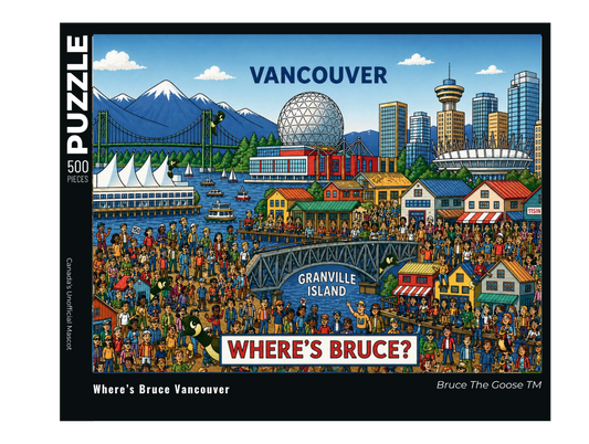 Where's Bruce Jigsaw Puzzle - Vancouver Edition