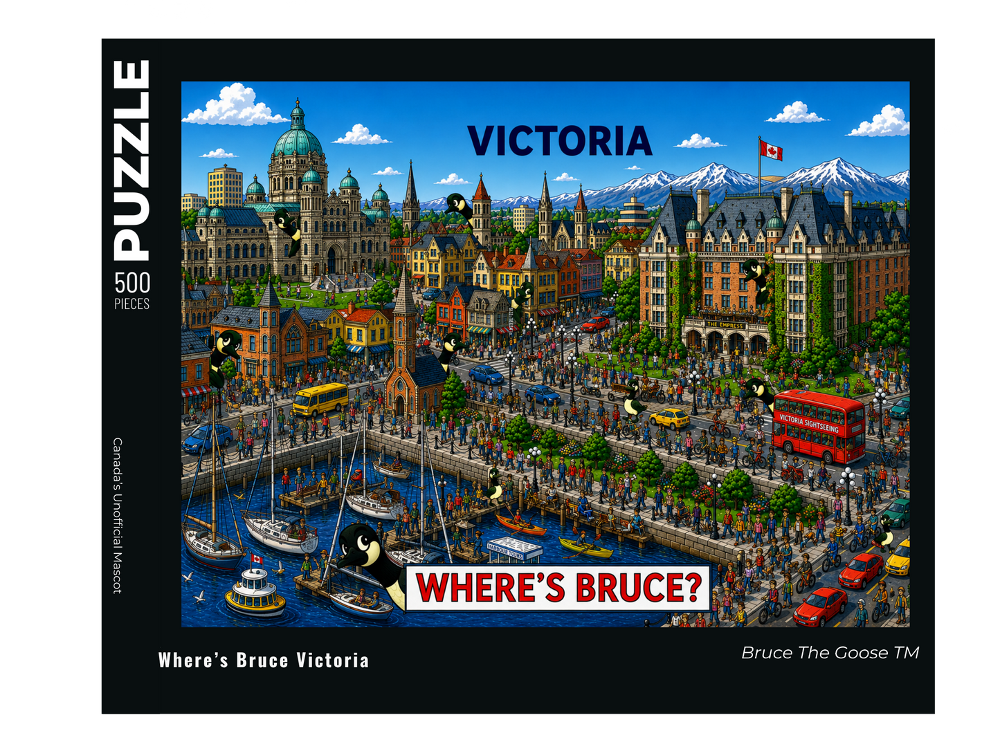 Where's Bruce Jigsaw Puzzle - Victoria Edition