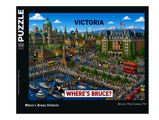 Where's Bruce Jigsaw Puzzle - Victoria Edition