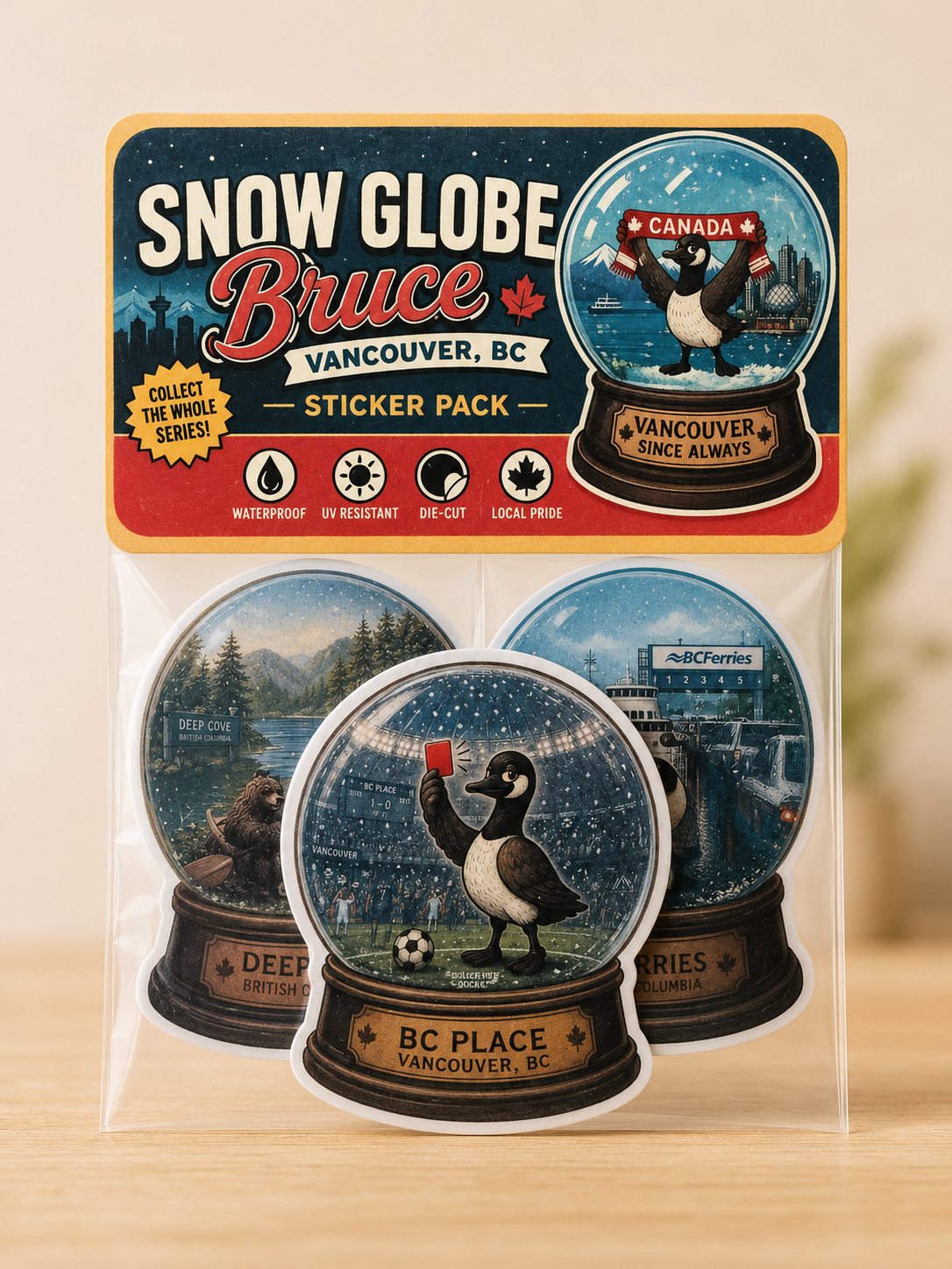 Snow Globe Sticker Pack